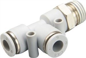 Apd White Brass Nikil Plated Branch Tee Armar Pnewmatiku